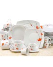 Foto Aparelho de Jantar Quadrado de Cerâmica 42 Peças - Classic Home Primavera