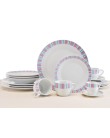 Foto Aparelho de Jantar Redondo de Porcelana 42 Peças - Classic Home XL003