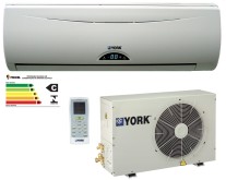 Ar Condicionado Split Hi Wall York 12.000 BTUs Controle Remoto Frio YJE / YJDA12FS-ADK