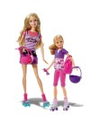 Boneca Barbie Dupla de Irmãs Esporte T7428 Mattel Foto Boneca Barbie Dupla de Irmãs Esporte T7428 Mattel
