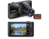 Câmera Digital Sony Cyber-Shot 18,2 MP Full HD Foto 3D DSC-WX100