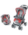 Foto Carrinho de Bebê Infanti Travel SystemTrentino Red Stone