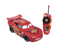 Carrinho de Controle Remoto Yellow Carros 2 Voice Mcqueen