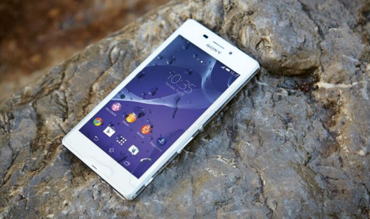 Celular Sony à prova d’água Celular Sony à prova d’água