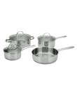Foto Conjunto de Panelas Aço Inox 4 peça(s) Meridional 3005