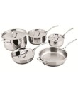 Foto Conjunto de Panelas Aço Inox 5 peça(s) Meridional 3001