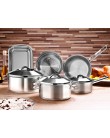 Foto Conjunto de Panelas Aço Inox 6 peça(s) Tramontina Solar 65510233