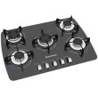 Cooktop Continental Decore 5 Bocas Acendimento Superautomático CTGCT070 Foto Cooktop Continental Decore 5 Bocas Acendimento Superautomático CTGCT070