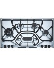 Cooktop Franke 5 Bocas Inox Ópera 90 GTC Foto Cooktop Franke 5 Bocas Inox Ópera 90 GTC