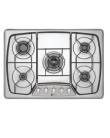 Cooktop GE 5 Bocas Inox CTGGE070L510IN Foto Cooktop GE 5 Bocas Inox CTGGE070L510IN