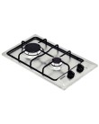 Foto Cooktop Tramontina Perfecta Dominó 2 Bocas Acendimento Superautomático Inox 2GX 30