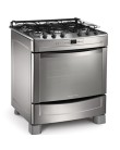 Fogão de Piso Brastemp Ative 5 Bocas Inox BF876CR Foto Fogão de Piso Brastemp Ative 5 Bocas Inox BF876CR
