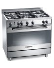 Foto Fogão de Piso Criss Air 5 Bocas Acendimento Automático Inox CFP900