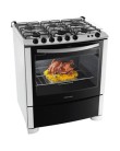 Fogão de Piso Electrolux Celebrate 6 Bocas 76SM Foto Fogão de Piso Electrolux Celebrate 6 Bocas 76SM