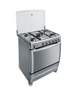 Foto Fogão de Piso GE Imagination 5 Bocas Acendimento Automático Inox FGGE005PIMDA0IN