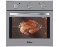 Forno de Embutir Elétrico Philco Chef 58 Litros Inox Chef