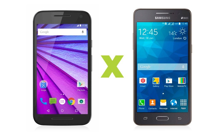 Galaxy Gran Prime x Moto G Galaxy Gran Prime x Moto G