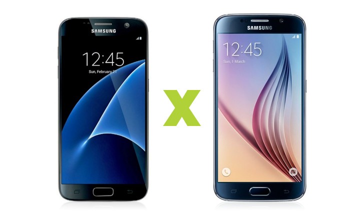 Galaxy S7 vs Galaxy S6 Galaxy S7 vs Galaxy S6