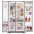 Geladeira Brastemp Frost Free 596 Litros Side by Side BRS80ARANA
