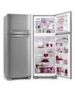 Foto Geladeira Electrolux Celebrate Blue Touch Frost Free 408 Litros Duplex Inox DF49X