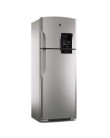 Foto Geladeira GE Ingenious Frost Free Duplex 445 Litros Inox RFGE710 Inox