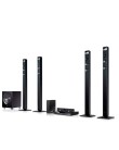Foto Home Theater Blu-Ray (BD-RW) DVD-RW LG 3D 5.1 Canais 1.100 W Karaokê 2 HDMI 1 USB Wi-Fi Instalado BH9520TW