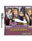 Foto Jogo Ace Attorney Investigations Miles Edgeworth Capcom Nintendo DS
