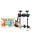 Foto Jogo Band Hero c/ Guitarra + Bateria Xbox 360 Activision