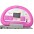 Laptop Infantil Pink 24 Atividades Candide Meu Primeiro Pink Power 1260