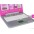 Laptop Infantil Pink 80 Atividades Candide Pink Power 6070