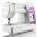 Máquina de Costura Doméstica 3 Pontinhos para lingerie Reta Ziguezaque Ziguezaque Overloque Decora JX 2080 - Elgin