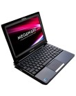 Foto Netbook Megaware AT Series 10" N280 2 GB 250 GB Intel Atom Clock N280 Windows 7 Starter Edition