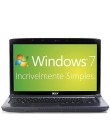 Foto Notebook Acer Aspire LED 14" 4 GB 320 GB Intel Pentium Dual Core T4400 Windows 7 Home Premium LX.PJ102.004