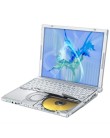 Foto Notebook Panasonic Toughbook LCD 12,1" 3 GB 120 GB Intel Core 2 Duo SU9300 Windows Vista Business W8