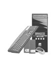 PC SpaceBr Intel Atom D410 1GB HD 320GB Windows 7 Starter Edition