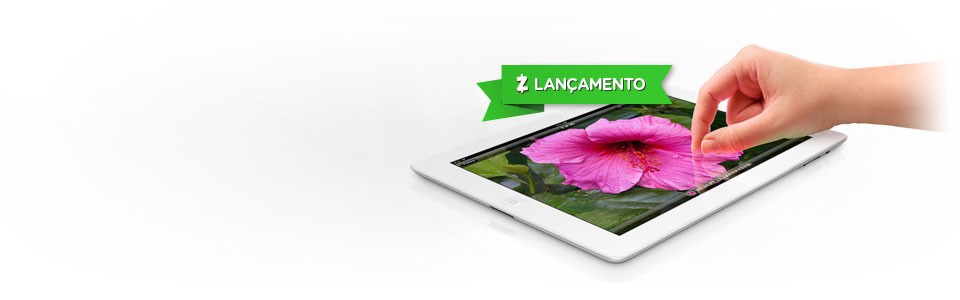 Tablet Apple iPad 3 (Novo iPad) 16 GB Wi-Fi 4G