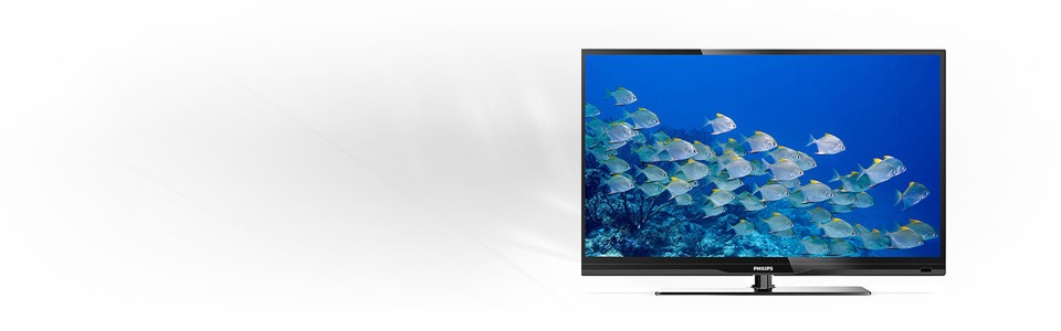 TV LED 46" Smart TV Philips Full HD 3 HDMI Conversor Digital Integrado e Interativo (DTVi) 46PFL4707