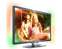 TV LED 46" Smart TV Philips Série 7000 Full HD 4 HDMI Conversor Digital Integrado e Interativo (DTVi) 46PFL7606D/78