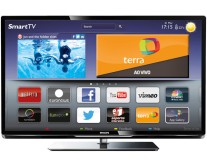 TV LED 47" Smart TV Philips Série 5000 Full HD 4 HDMI Conversor Digital Integrado e Interativo (DTVi) 47PFL5007G/78