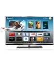Foto TV LED 55" Smart TV Philips Série 6000 3D Full HD 4 HDMI Conversor Digital Integrado e Interativo (DTVi) 55PFL6007G