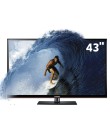 Foto TV Plasma 43" Samsung Série 4 3D 2 HDMI Conversor Digital Integrado PL43E490