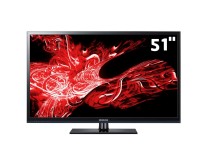 TV Plasma 51" Samsung Série 4 2 HDMI Conversor Digital Integrado PL51D451