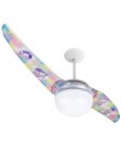 Foto Ventilador de Teto Spirit Turma Quebra-Cabeça 114 cm 2 Pás 3 Velocidades