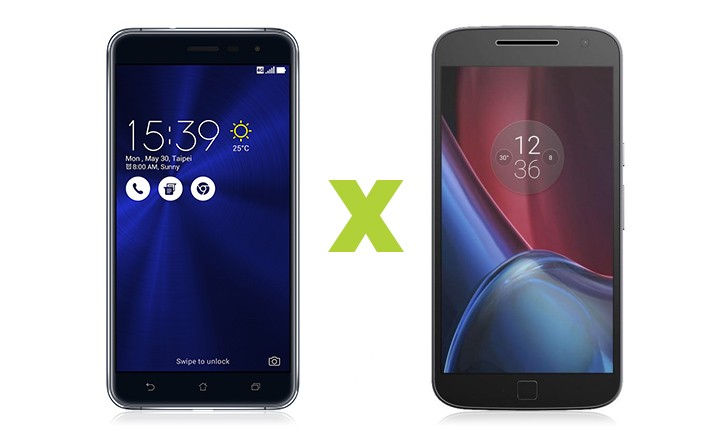 Zenfone 3 vs Moto G4 Plus Zenfone 3 vs Moto G4 Plus