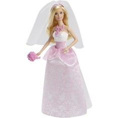 Boneca Barbie Noiva CFF37 Mattel