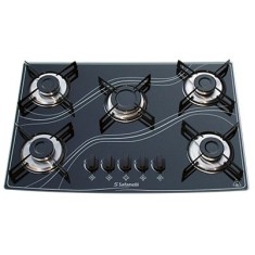 Cooktop Safanelli 5 Bocas Acendimento Superautomático Lines