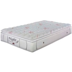 Colchão Solteiro Molas Ensacadas/Pocket Pelmex D33 Night Bambu 88 x 32 x 188 cm