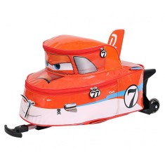 Mochila com Rodinhas Escolar Dermiwil Aviões 3D 60032