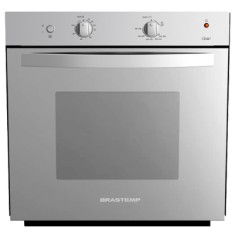 Forno de Embutir a Gás Brastemp Clean 77 Litros BOA61ARRNA