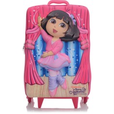 Mochila com Rodinhas Escolar Max Toy by Diplomata Dora Bailarina